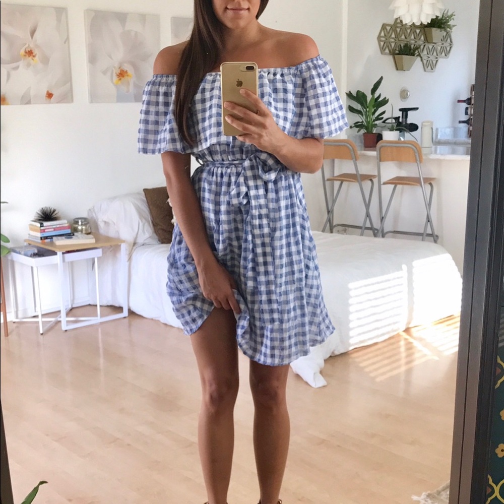 Gingham Dress